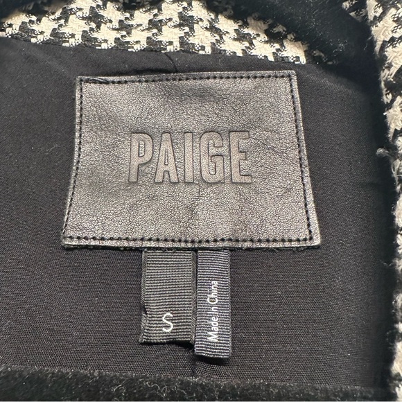 Paige Skyler Houndstooth Jacket Small - Picture 7 of 12